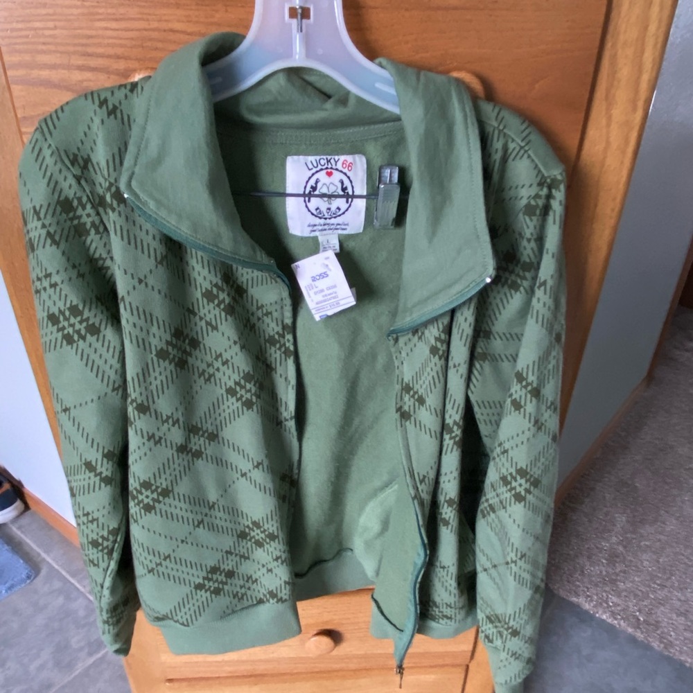 Lucky 66 zip front jacket